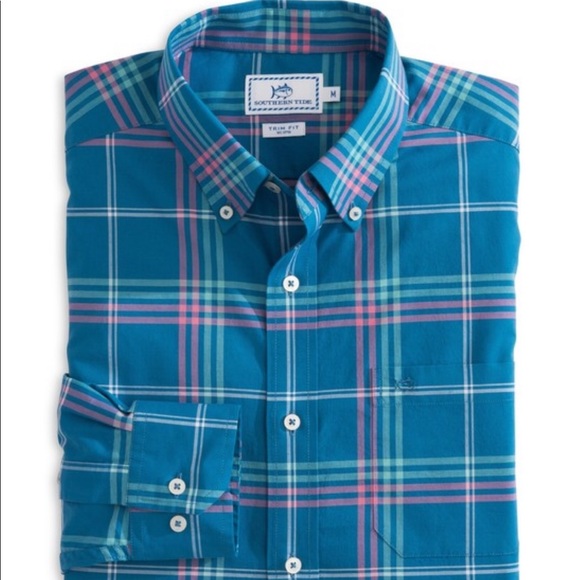 Southern Tide Other - Southern Tide Parkway Plaid Sport Shirt
